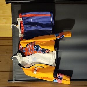 Rumi Kpop Demon Hunter Costime Cosplay--Colorful Kids Jacket with Graphic Design